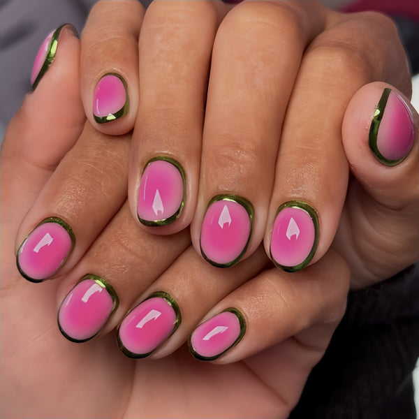 24pcs/Set Press On Nails