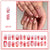 24pcs/Set Press On Nails JB976
