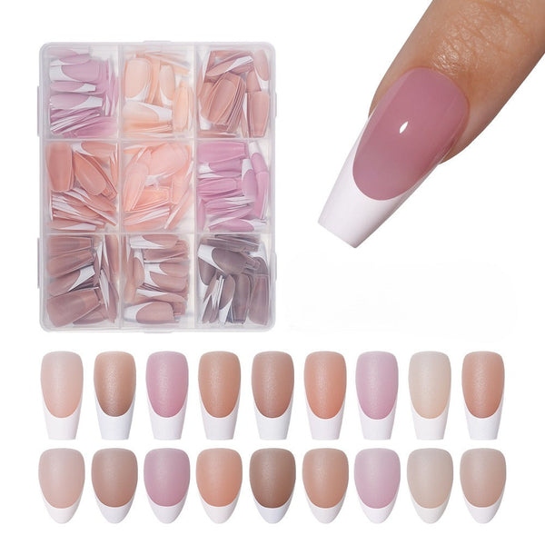 270 pcs French wearing nail pads