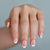 24pcs/Set Press On Nails French