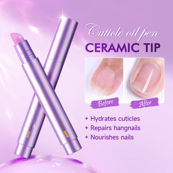 3-in-1 Cuticle Pusher Nail Oil Pen