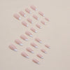 Glitter beveled edge French