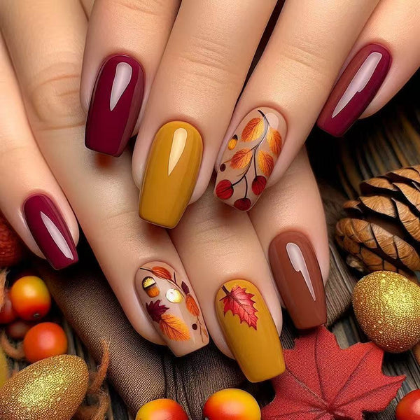 24pcs-set-press-on-nails 24 pieces