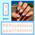 24pcs/Set Press On Nails