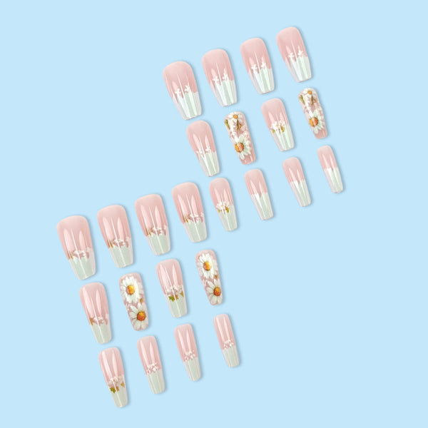 12 Sizes-24 Pcs Press On Nails CY1044-B7