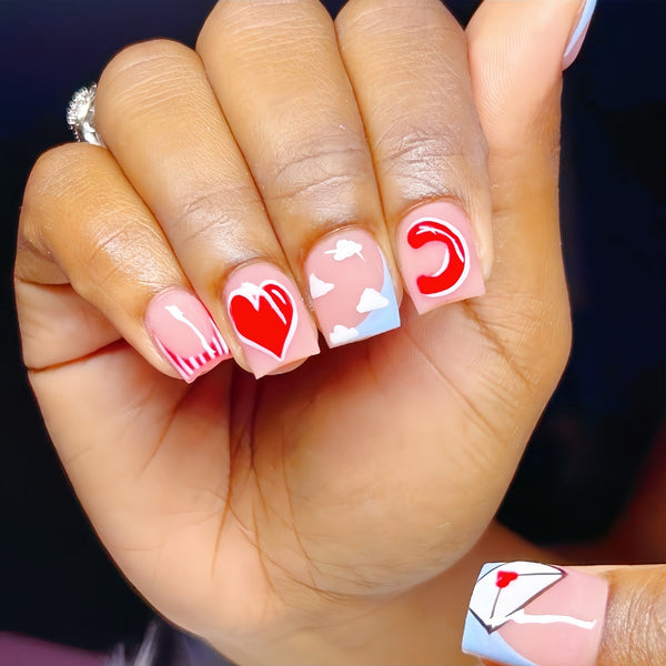 24pcs/Set Press On Nails
