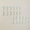 Electroplated white aurora