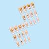 12 Sizes-24 Pcs Press On Nails CZ466-B7