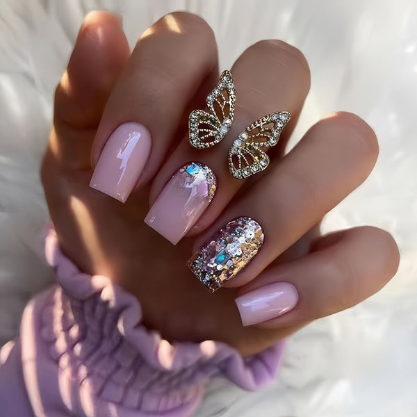 24pcs/Set Press On Nails