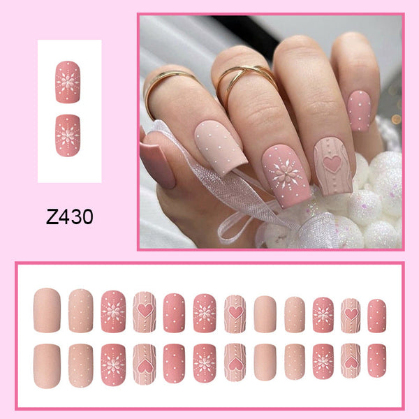 24pcs/Set Press On Nails