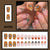 24pcs/Set Press On Nails