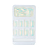 Electroplated white aurora