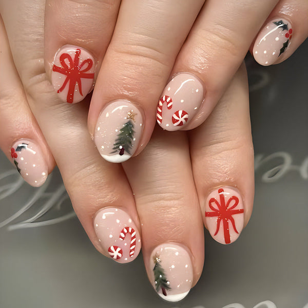 Christmas tree crutches