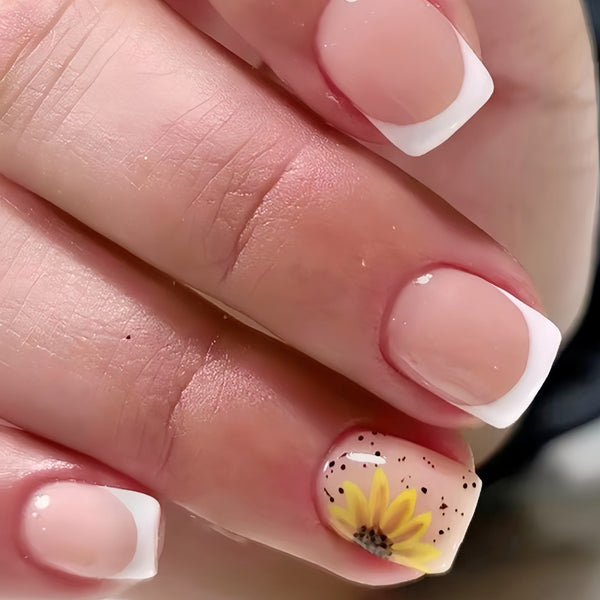 24pcs/Set Press On Nails Y093