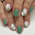 12 Sizes-24 Pcs Press On Nails C801
