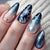 12 Sizes-24 Pcs Press On Nails Y366