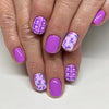 12 Sizes-24 Pcs Press On Nails C427