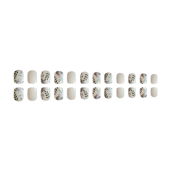 15 Sizes-30 Pcs Acrylic Press On Nails JB241