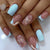 Golden Thread Butterfly Nail