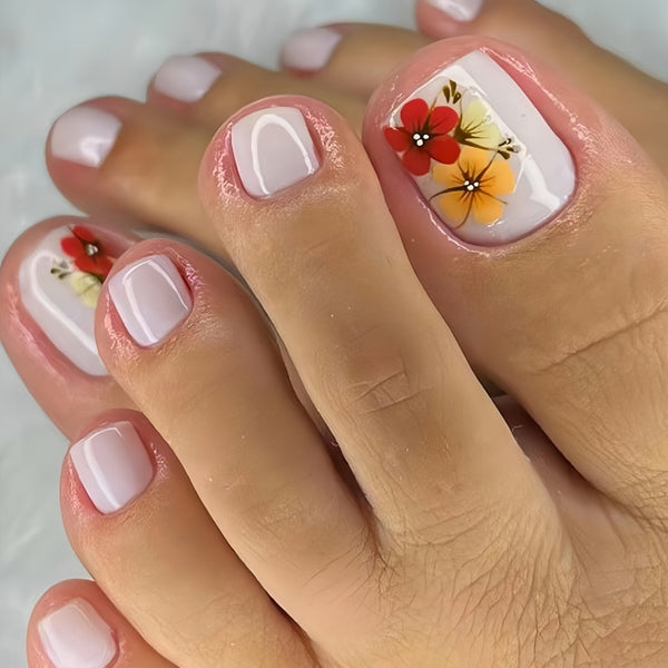 Pedicure fake nail Y827