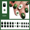 12 Sizes-24 Pcs Press On Nails C824