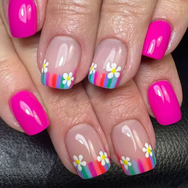 24pcs/Set Press On Nails