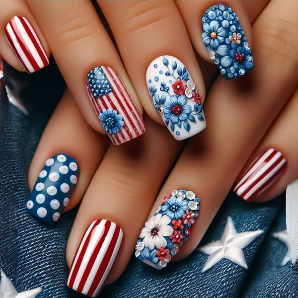 press on nails Y654