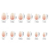 240 pieces of boxed ballet square fake nails