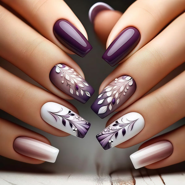 Purple ombre