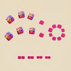 Pedicure fake nail Y763