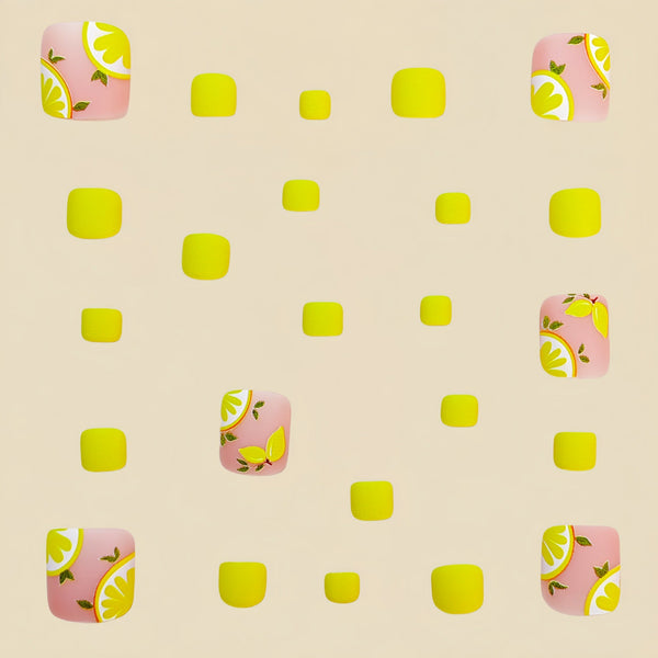 Pedicure fake nail Y668