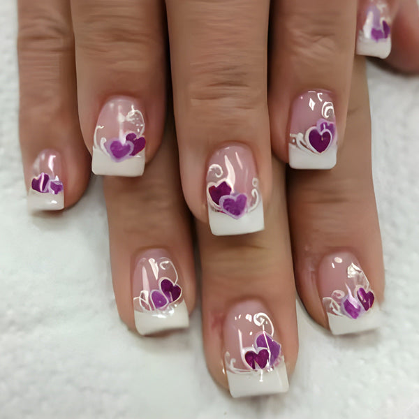 24pcs/Set Press On Nails