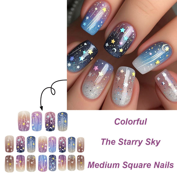 24pcs/Set Press On Nails