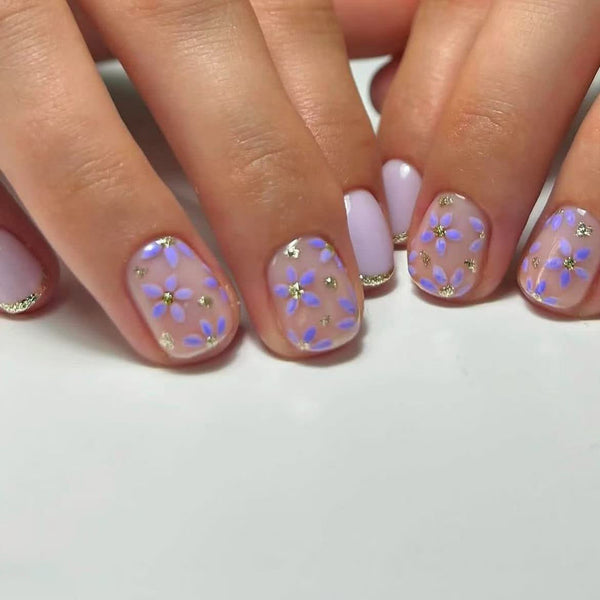 24pcs/Set Press On Nails