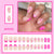 24pcs/Set Press On Nails