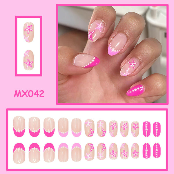 24pcs/Set Press On Nails