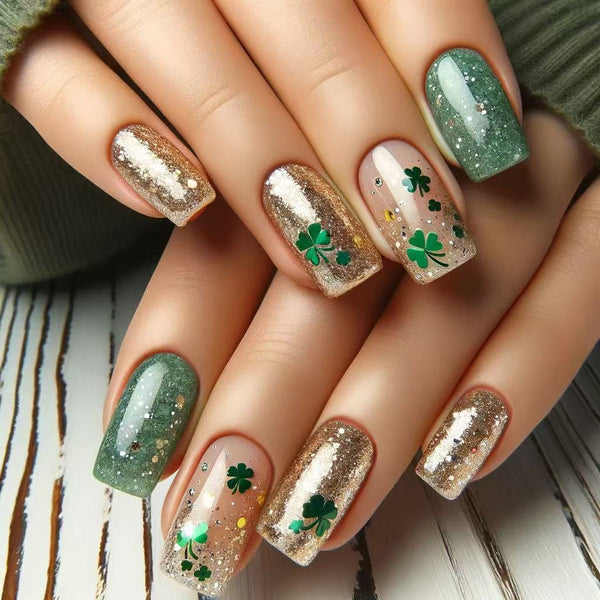 24pcs/Set Press On Nails