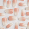 240 pieces of boxed ballet square fake nails