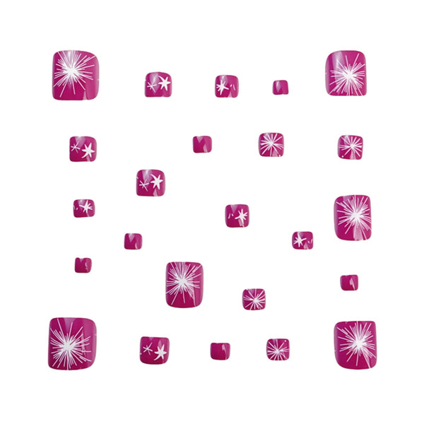 24pcs/Set Press On Nails