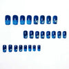 12 Sizes-24 Pcs Press On Nails w-298