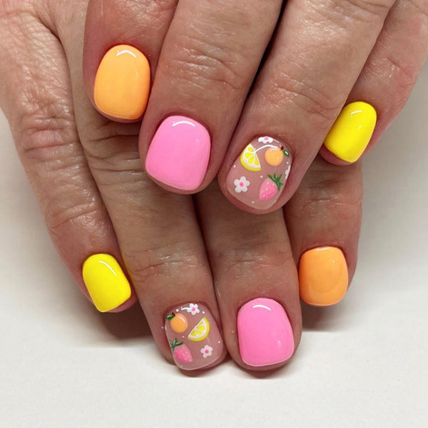 24pcs/Set Press On Nails