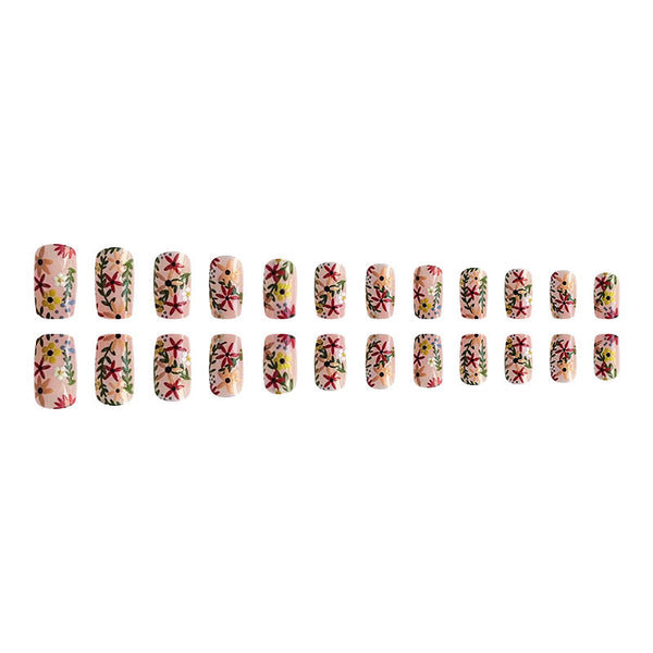 Leaf Flower Nail Enhancement Tablets