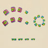 Pedicure fake nail Y609