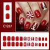 Red windmill snowflake