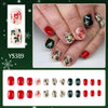 Snowflake manicure
