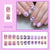 24pcs/Set Press On Nails
