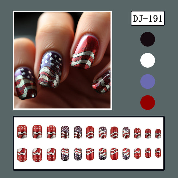 24pcs/Set Press On Nails