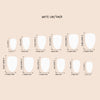 Almond Nail Simple White French