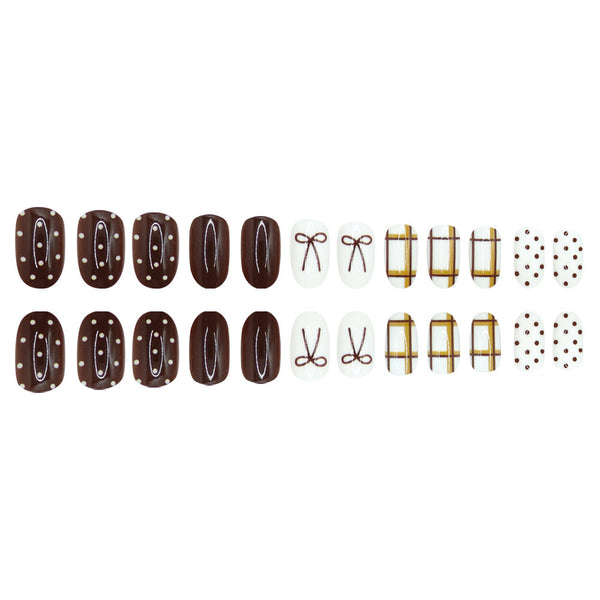 24pcs/Set Press On Nails