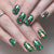 Embossed green bell cherry armor